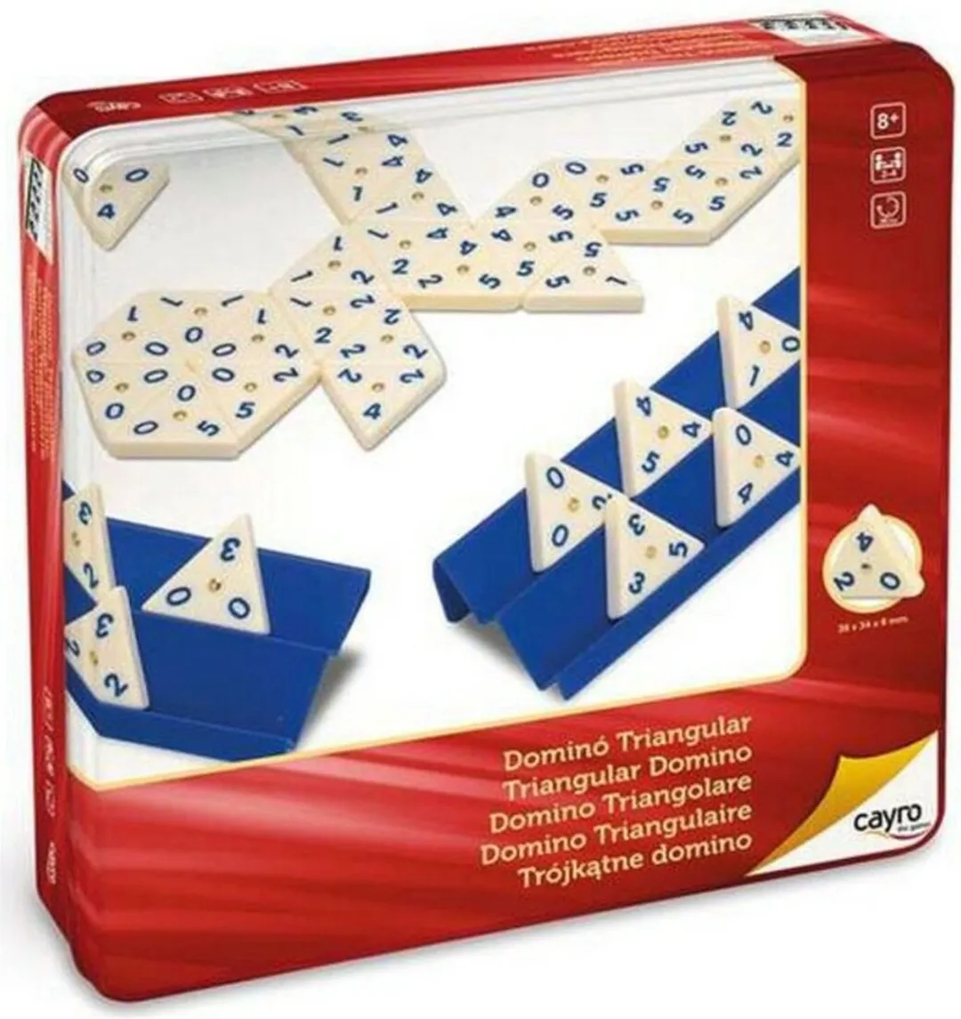 Geronimo Games Cayro Domino Driehoekig Behendigheidsspel - 2-4 Spelers