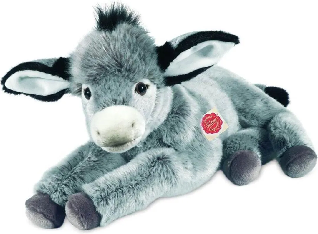 Hermann Teddy Ezeltje Liggend 50cm