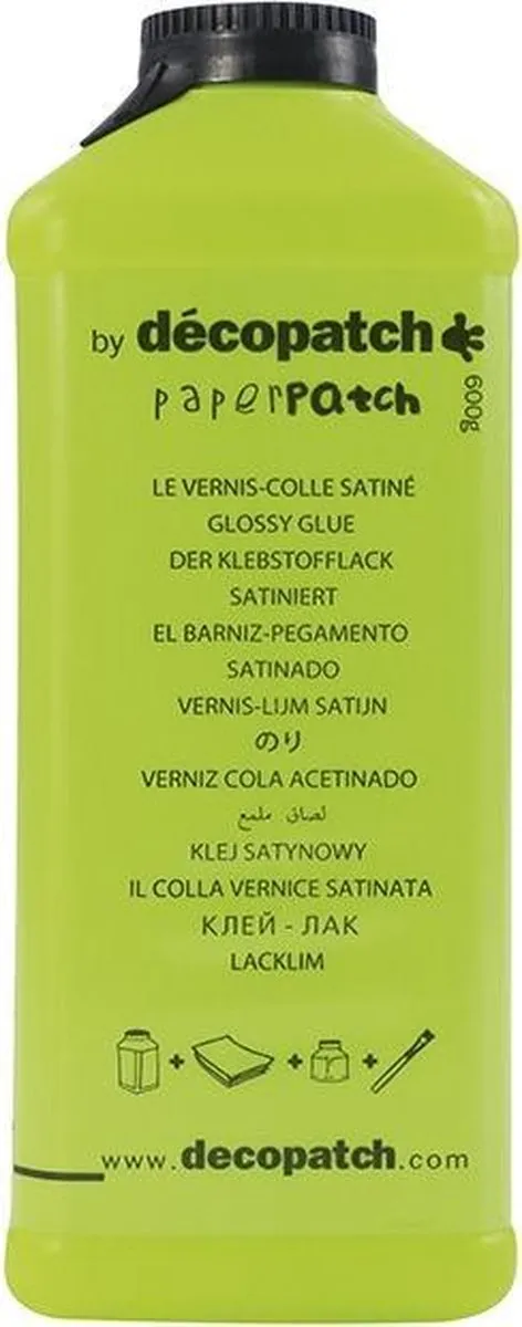 Decopatch Paperpatch Lijm & Vernis 600ml
