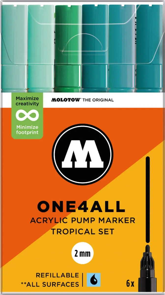 Molotow ONE4ALL Acrylstiften 2mm