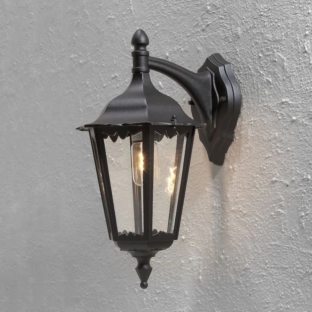 Konstsmide Firenze Wandlamp 48cm - Matzwart