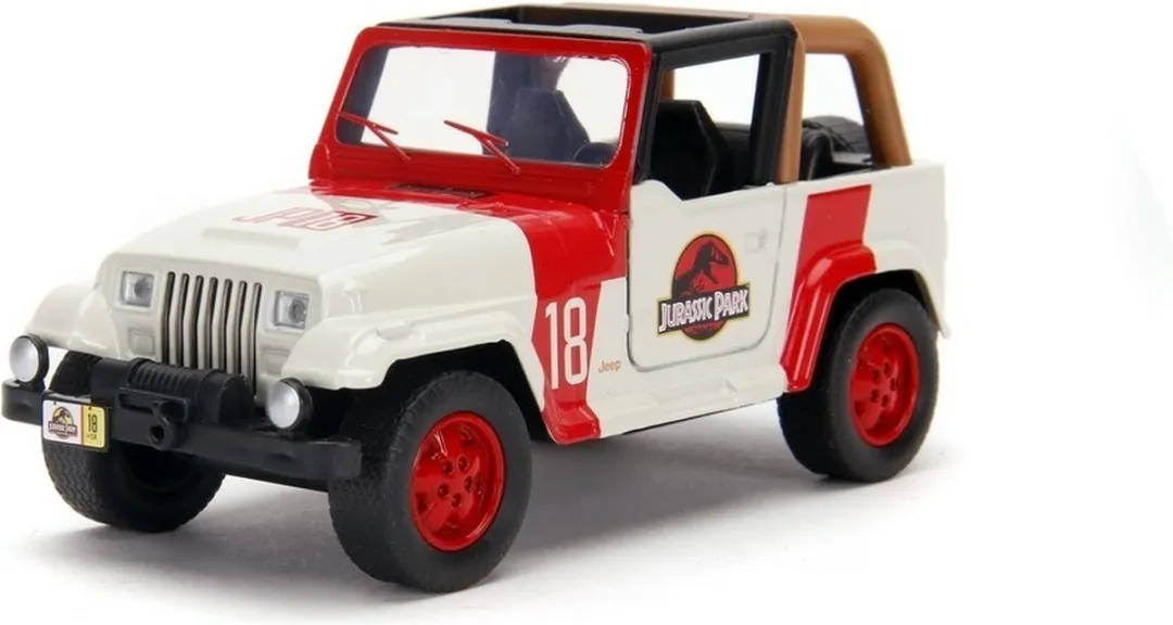 Jada Toys Jurassic Park Jeep Wrangler 1:32 Auto