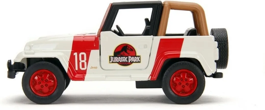 Jada Toys Jurassic Park Jeep Wrangler 1:32 Auto - MPN 253252019