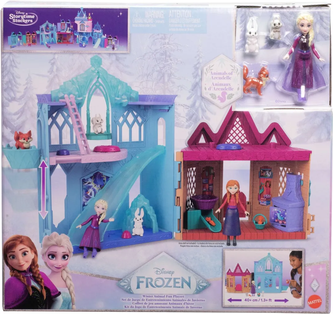 Mattel Disney Frozen Winter Speelset Kasteel - Multicolor