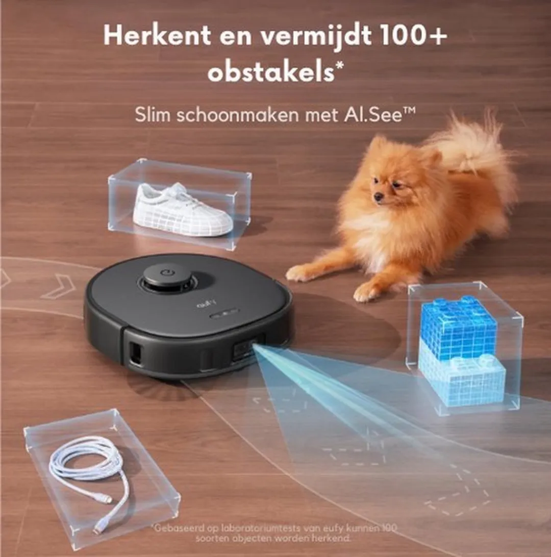 Eufy X10 Pro Omni Robotstofzuiger 8000 Pa - Wit - T2351G21