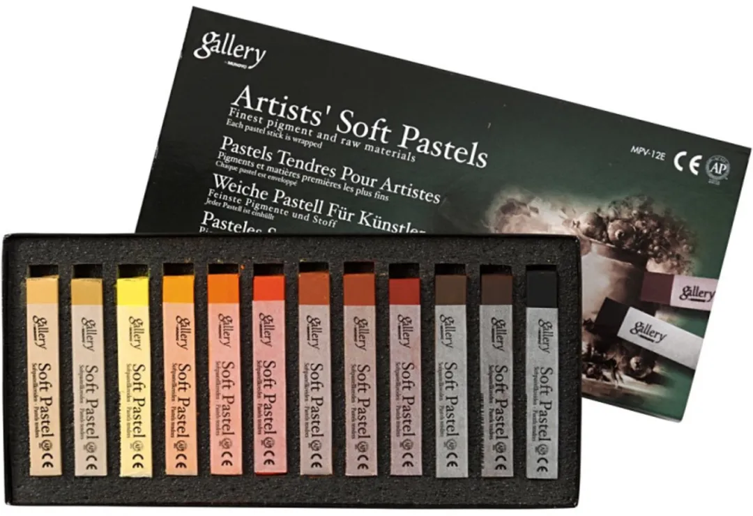 Creativ Company Gallery Soft Pastel Set 12 Stuks