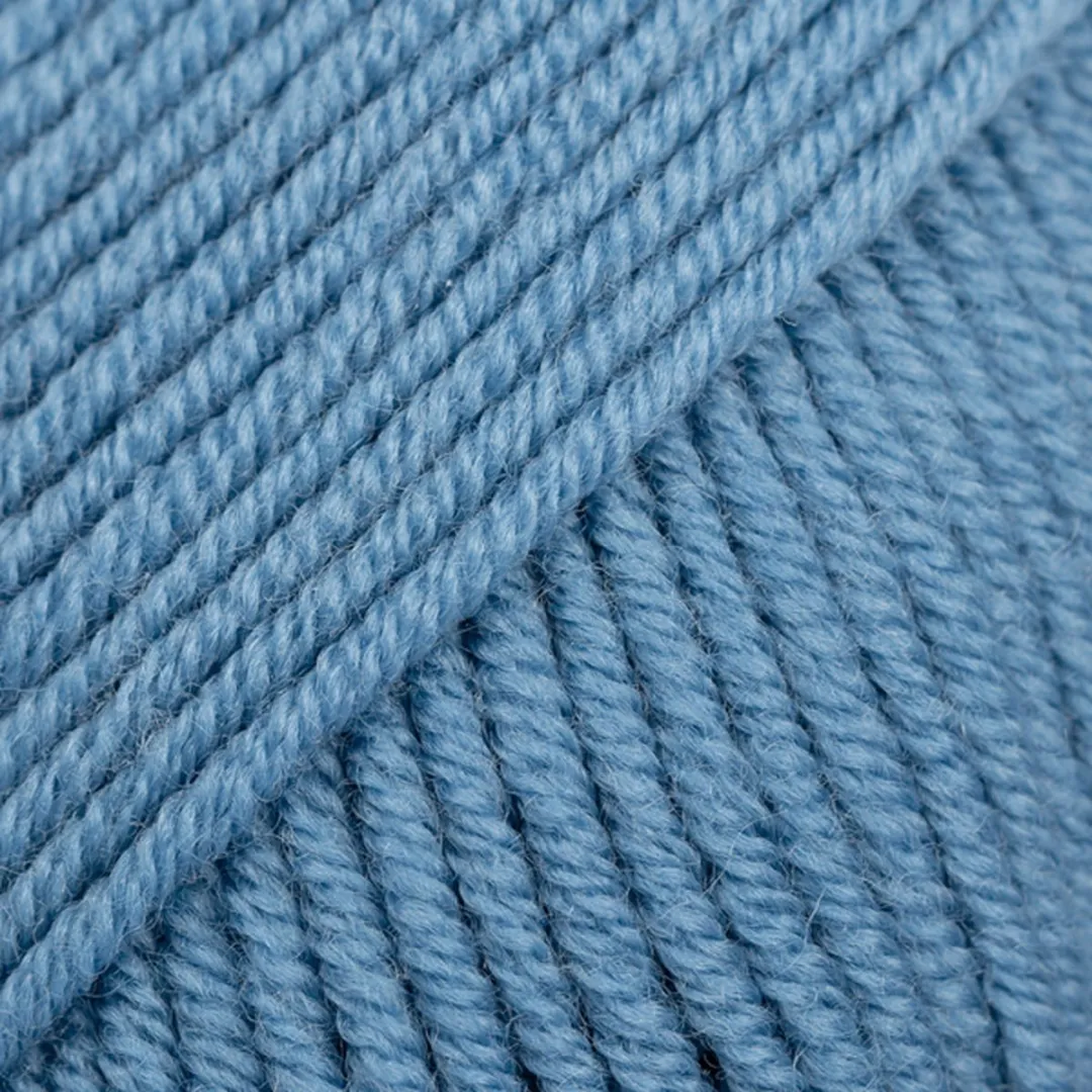Drops Merino Extra Fine Uni Colour 23 Grijsblauw Wolgaren