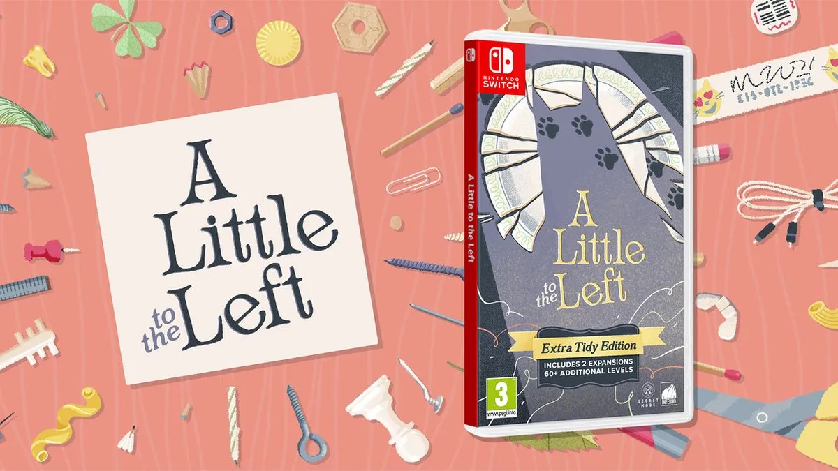 Mindscape A Little To The Left Extra Tidy Edition - Switch