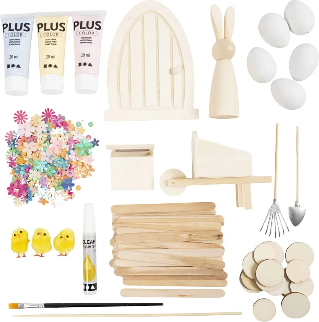 Creativ Company Startersset Miniatuur Deur Pasen - Divers