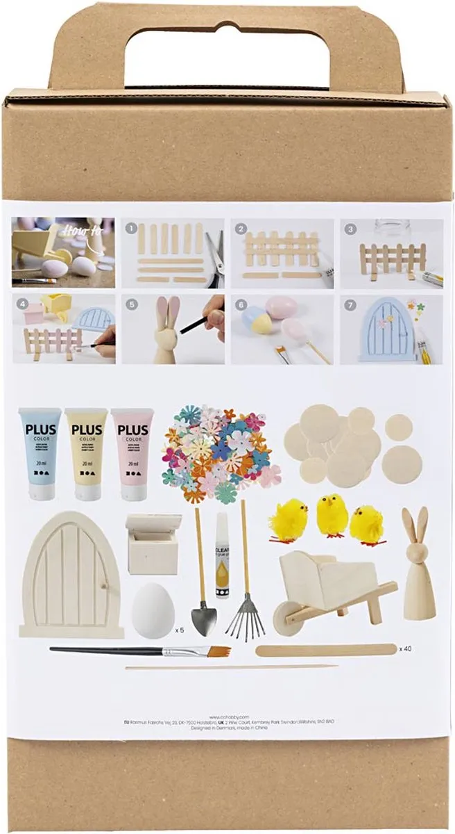 Creativ Company Startersset Miniatuur Deur Pasen - Divers