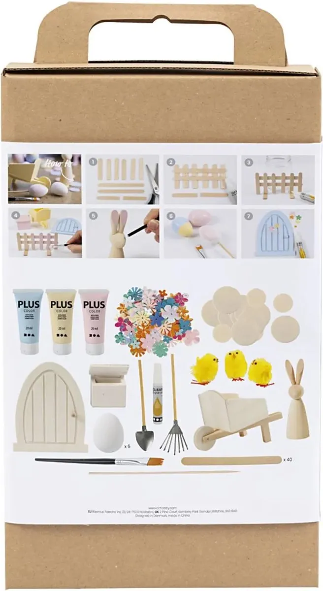 Creativ Company Startersset Miniatuur Deur Pasen - Divers