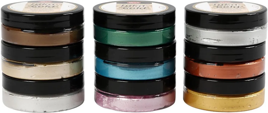 Viva Decor Inka-Gold Basisset - 9 Kleuren 50ml