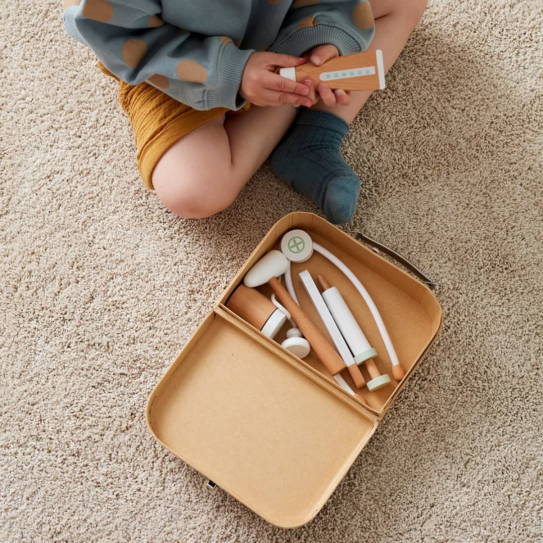 Kids Concept Dokterskoffer Mosterdgeel
