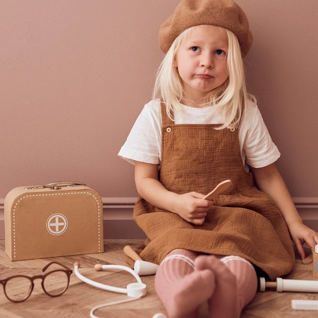 Kids Concept Dokterskoffer Mosterdgeel
