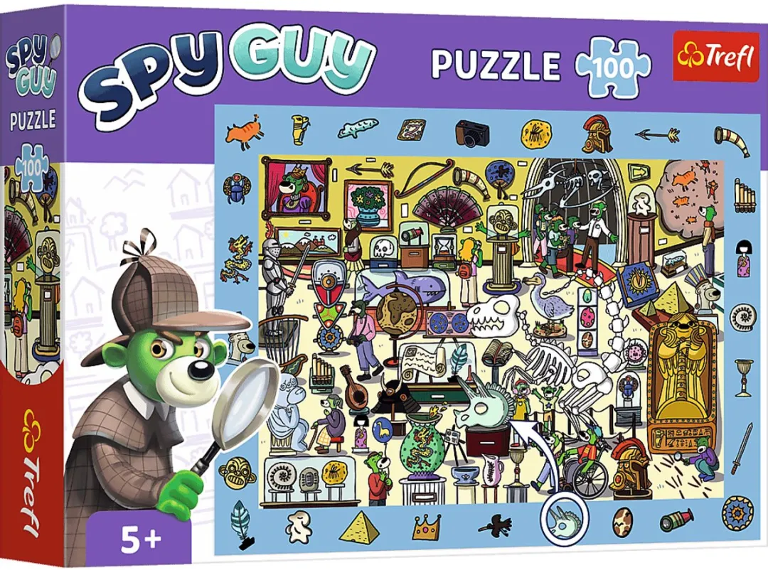 Trefl Spy Guy Museum Avontuur Puzzel 100 Stuks
