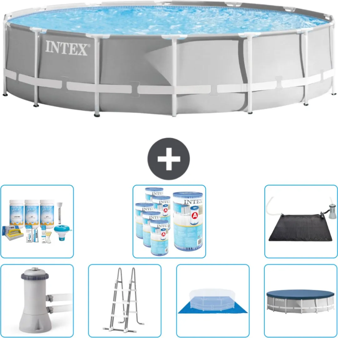Intex Rond Prism Frame Zwembad 427x107cm