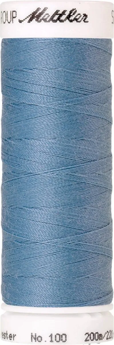 Amann Mettler Seralon 200mt #0272 Naaimachinegaren - Azure Blue