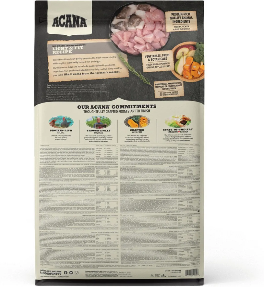 Acana Heritage Light & Fit