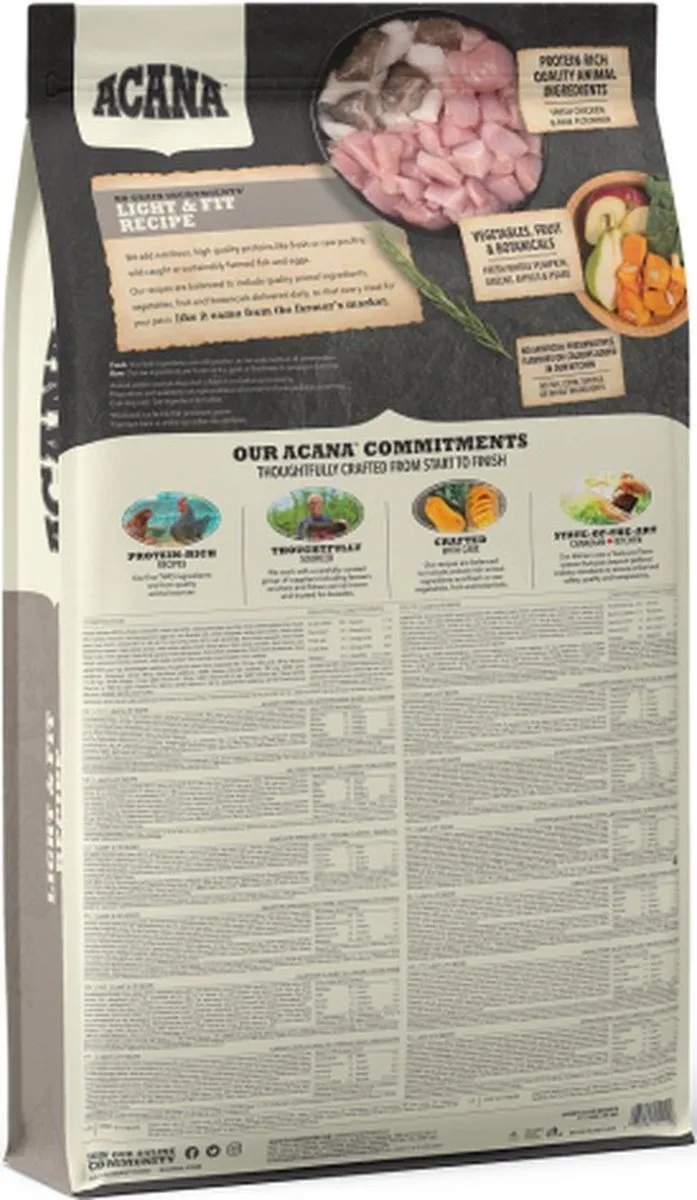 Acana Heritage Light & Fit
