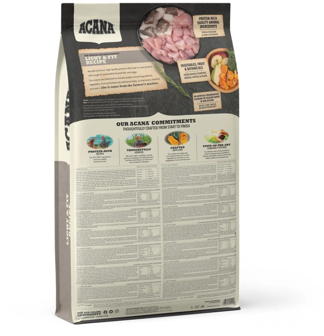 Acana Heritage Light & Fit Hondenvoer - 1 Stuk - afbeelding 6 van 6