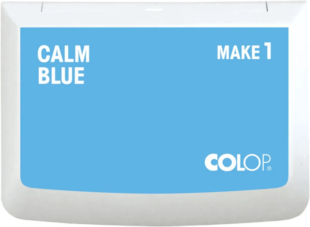 Colop MAKE1 Stempelkussen Calm Blue 90x50mm