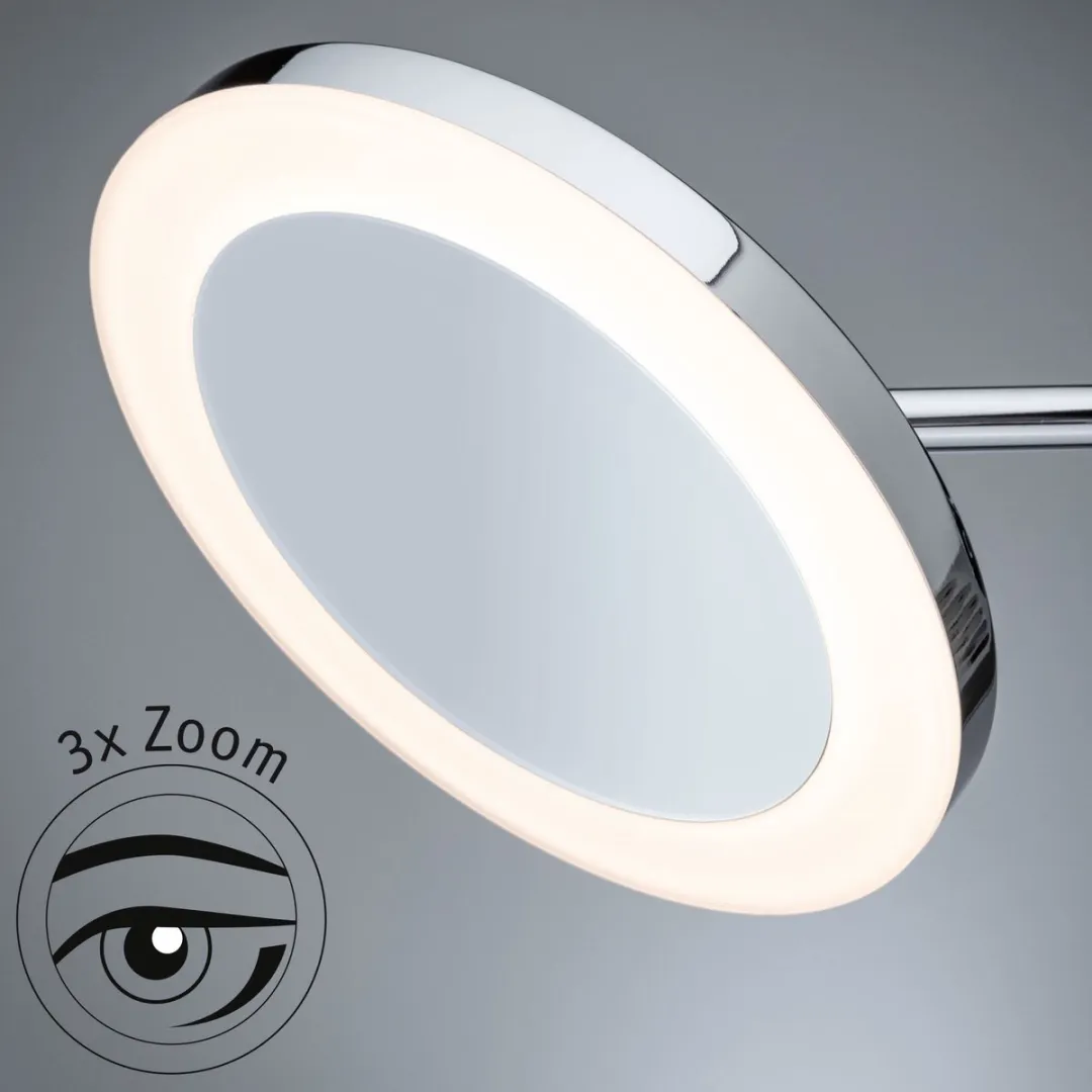 Paulmann Masua LED Cosmeticaspiegel IP44 - 55lm - Chroom