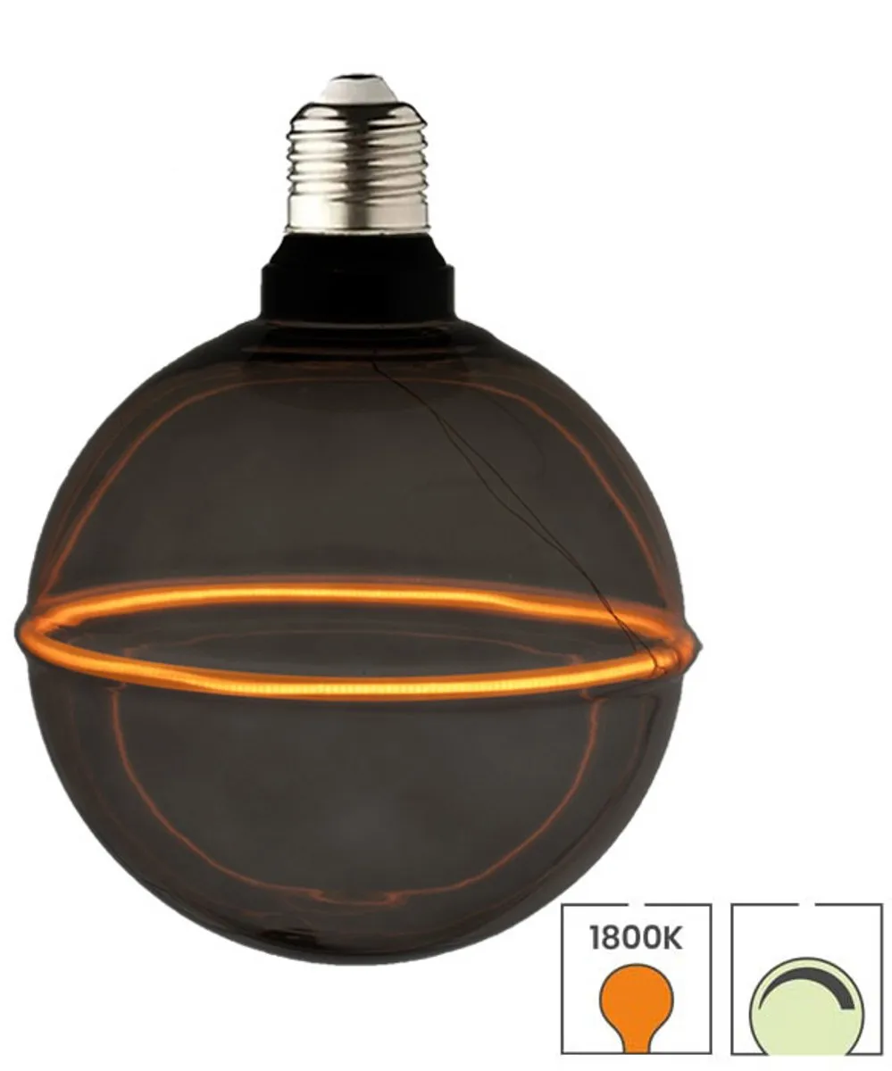 Lybardo DeepBlack E27 LED Diamantlamp 4W