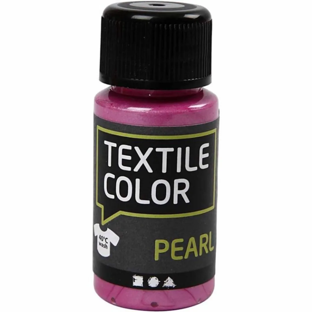 Creativ Company Textile Color Pearl Cyclaam 50ml
