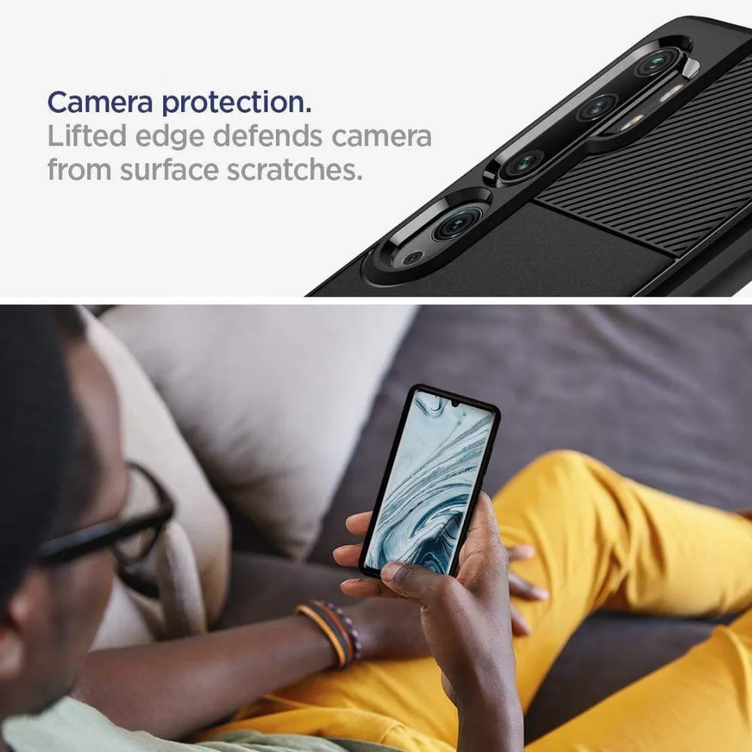 Spigen Rugged Armor ACS00603 Hoesje - Zwart