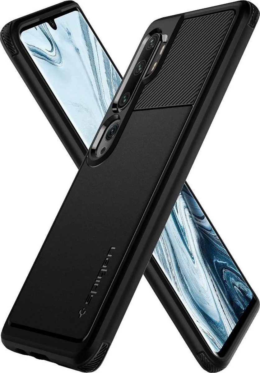 Spigen Rugged Armor ACS00603 Hoesje - Zwart