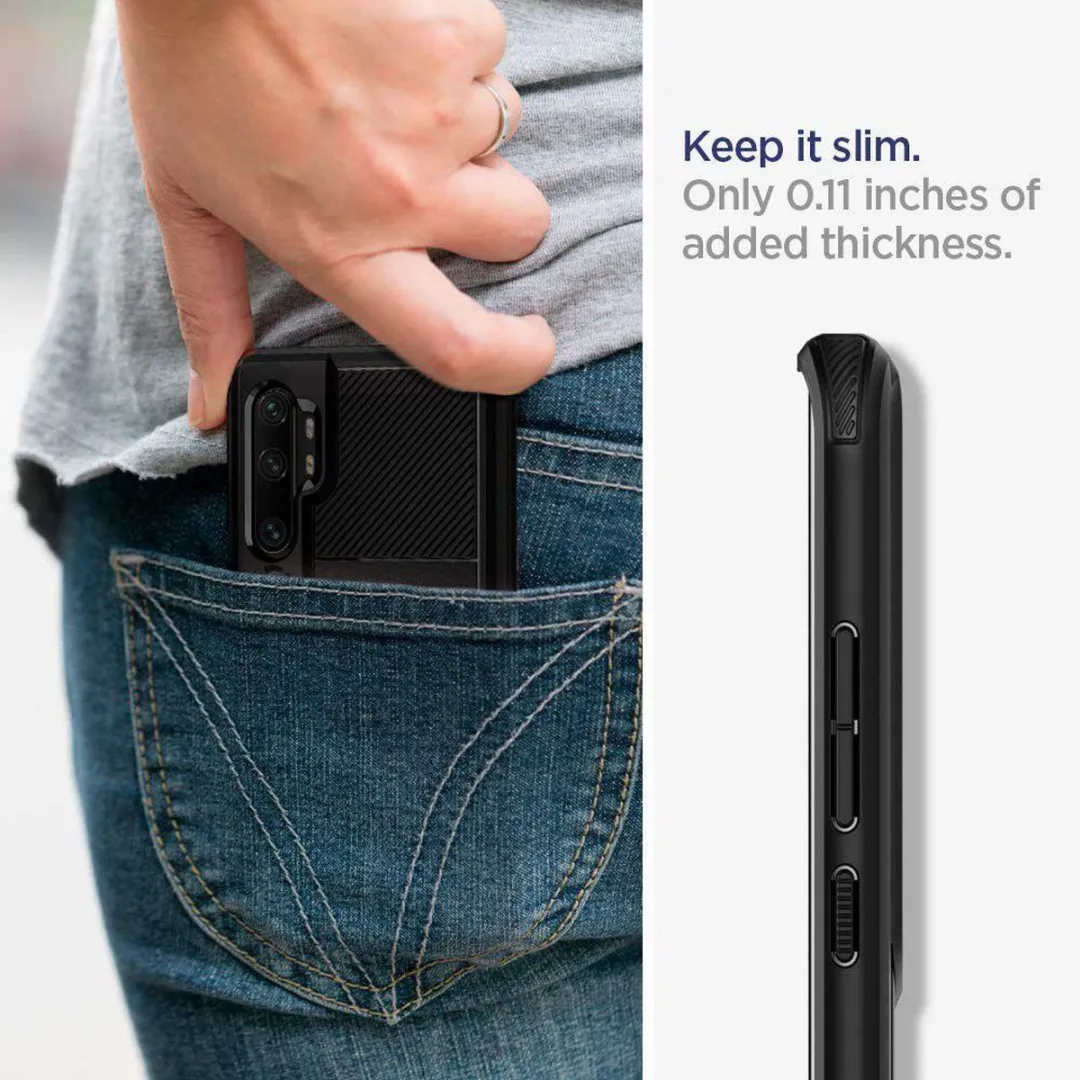 Spigen Rugged Armor ACS00603 Hoesje - Zwart