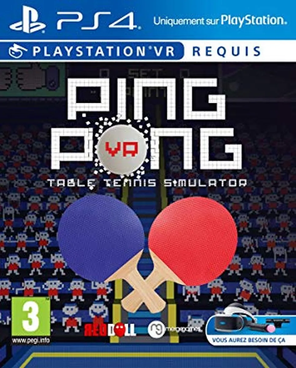 Mindscape VR Ping Pong Pro - PS4 VR - 4 Spelers