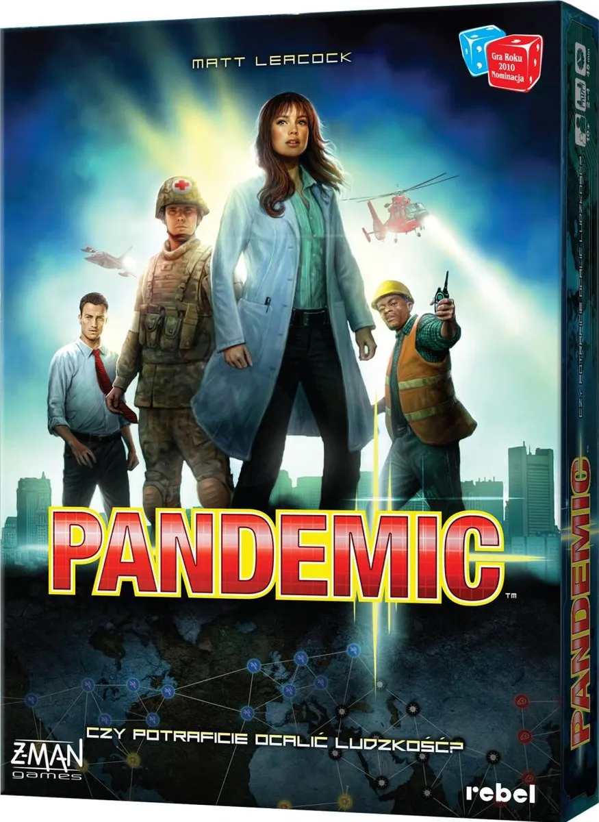 Z-Man Games Pandemia Bordspel