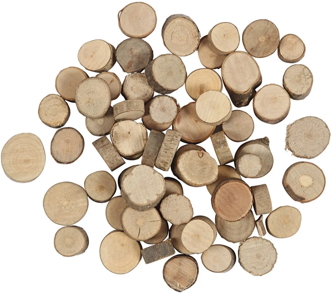 Creativ Company Houten Schijven 25g