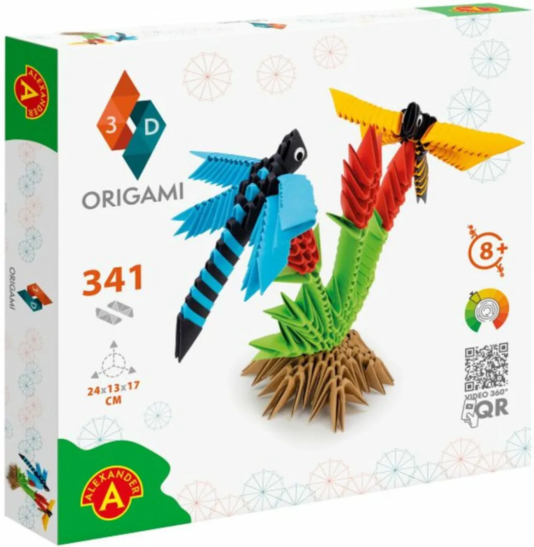 Alexander Toys Origami 3D Libellen - 341 Stuks