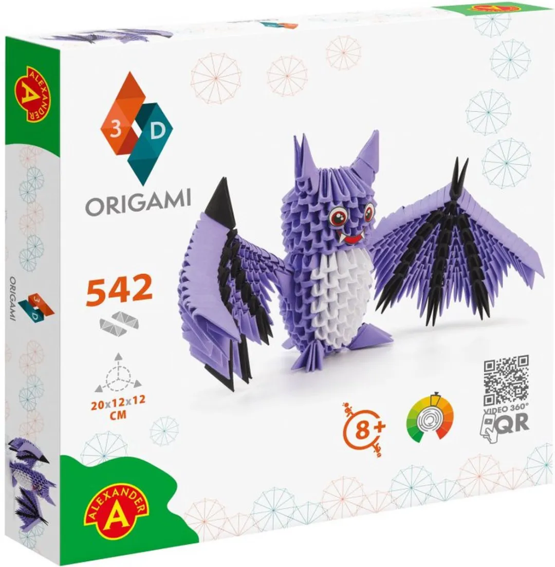 Alexander Origami 3D Vleermuis