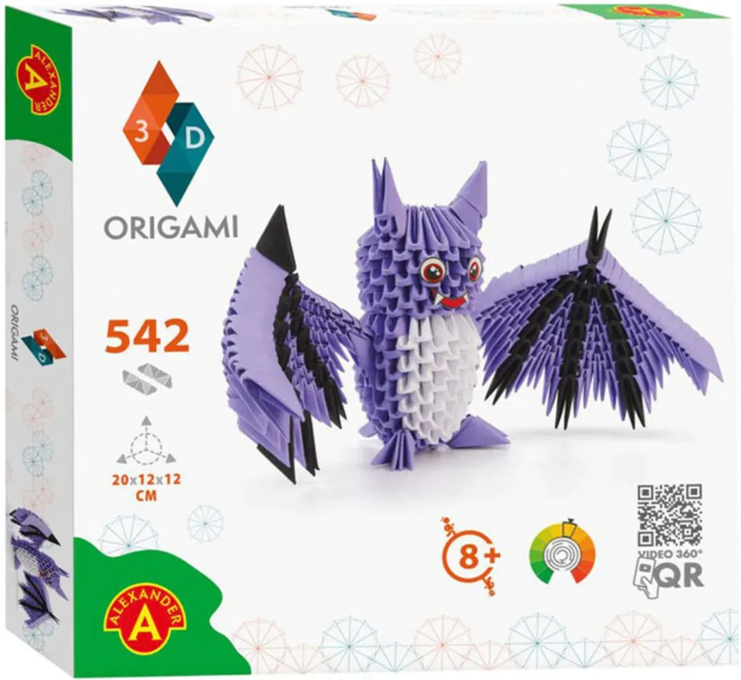 Alexander Origami 3D Vleermuis
