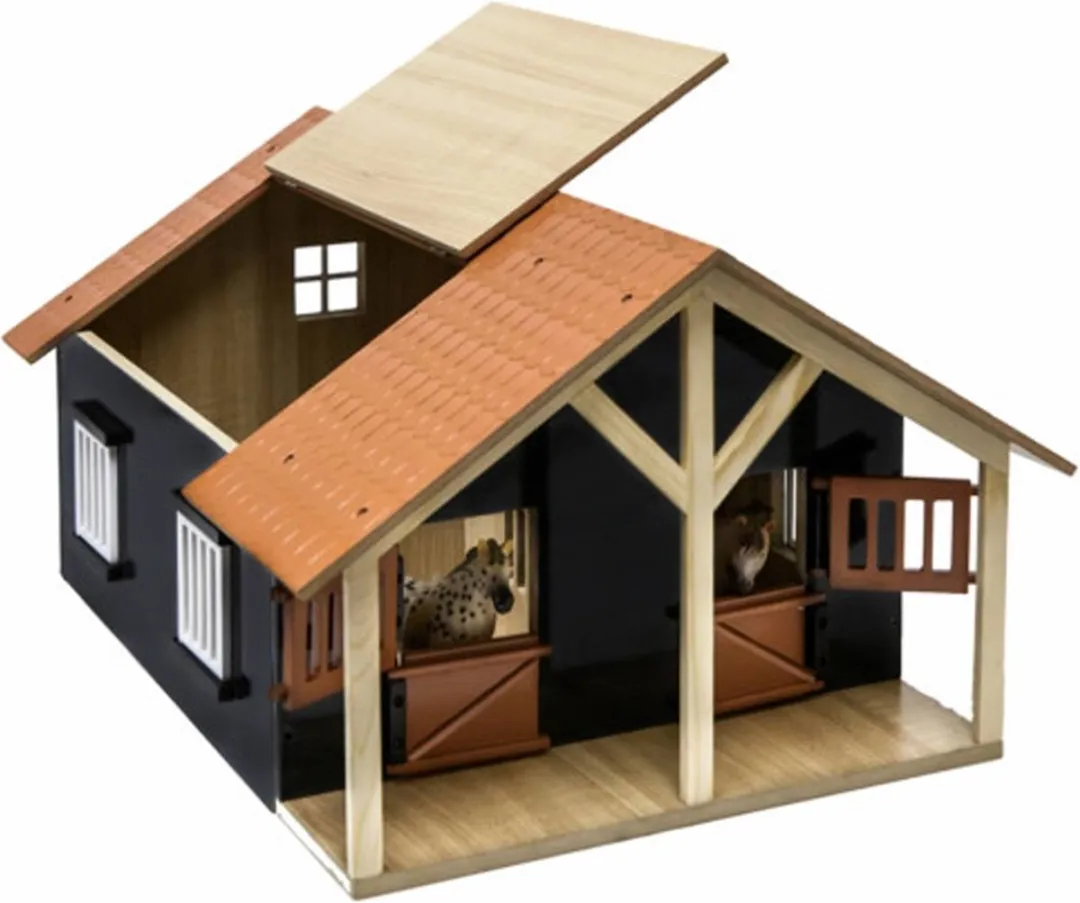 Kids Globe Paardenstal 1:24