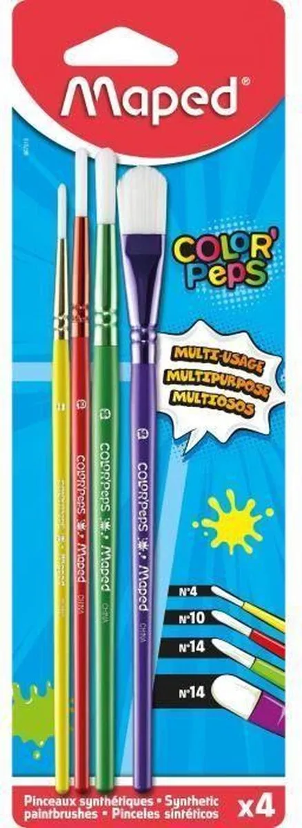Maped 4 Blisterborstels