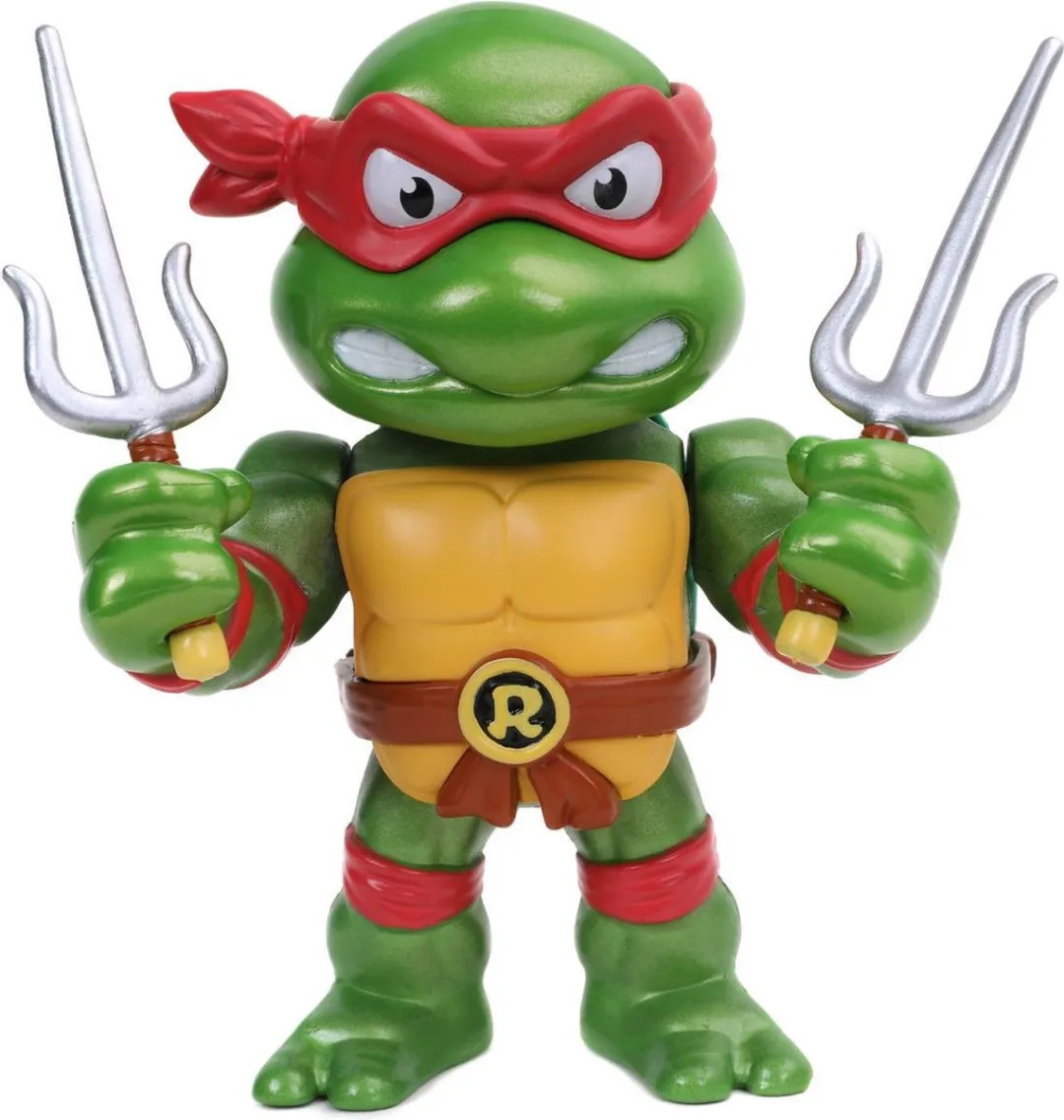 Jada Toys Raphael Turtles Actiefiguur 4" - Multicolor - afbeelding 6 van 6