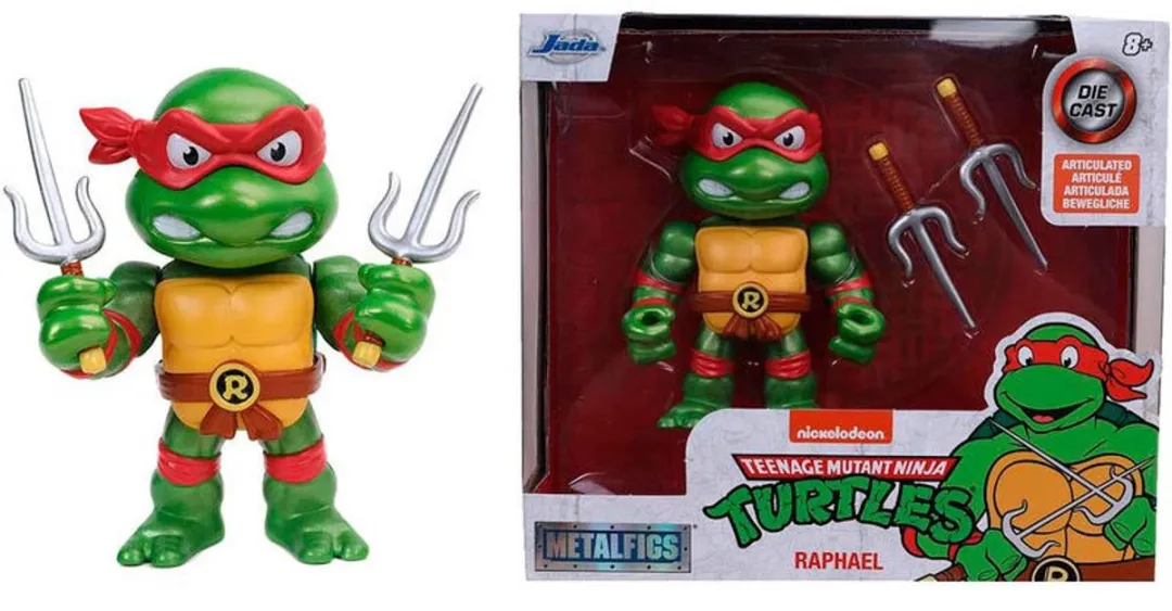 Jada Toys Raphael Turtles Actiefiguur 4"