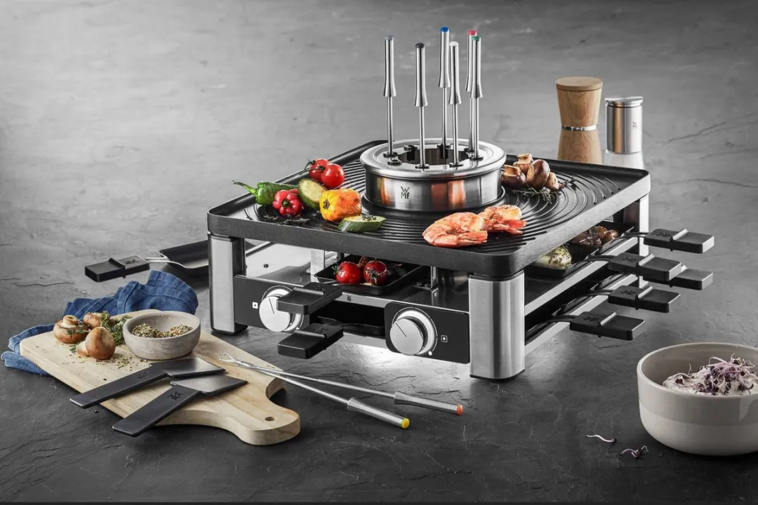 WMF Lumero 415480011 Gourmetset 3-in-1 - 8 Personen - 1960W