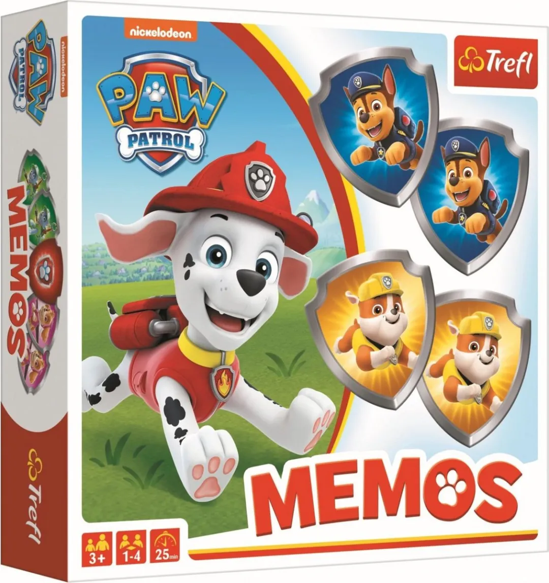 Trefl Paw Patrol Memo 3+