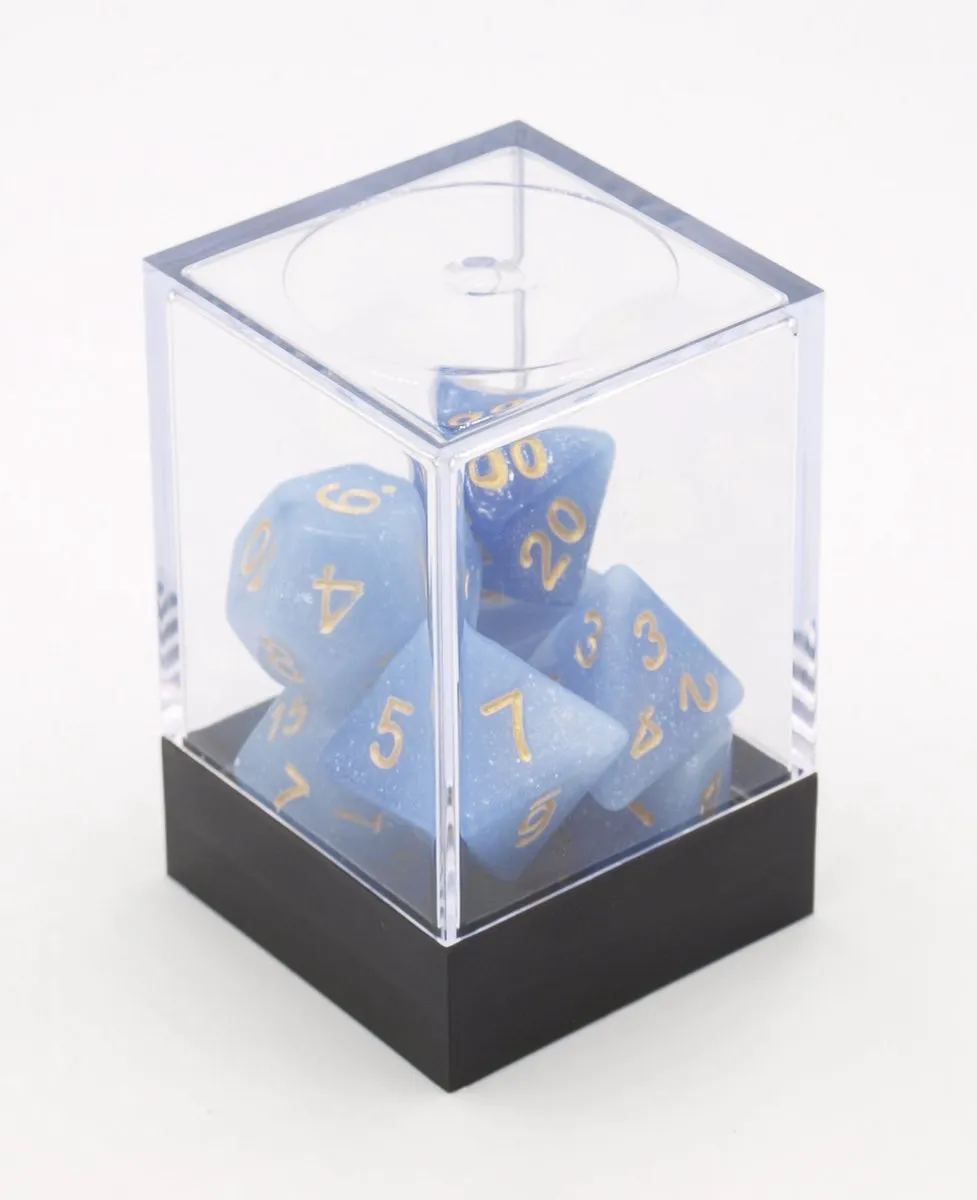 HOT Games Stardust Dobbelstenen Set - 7-delig - Multicolor