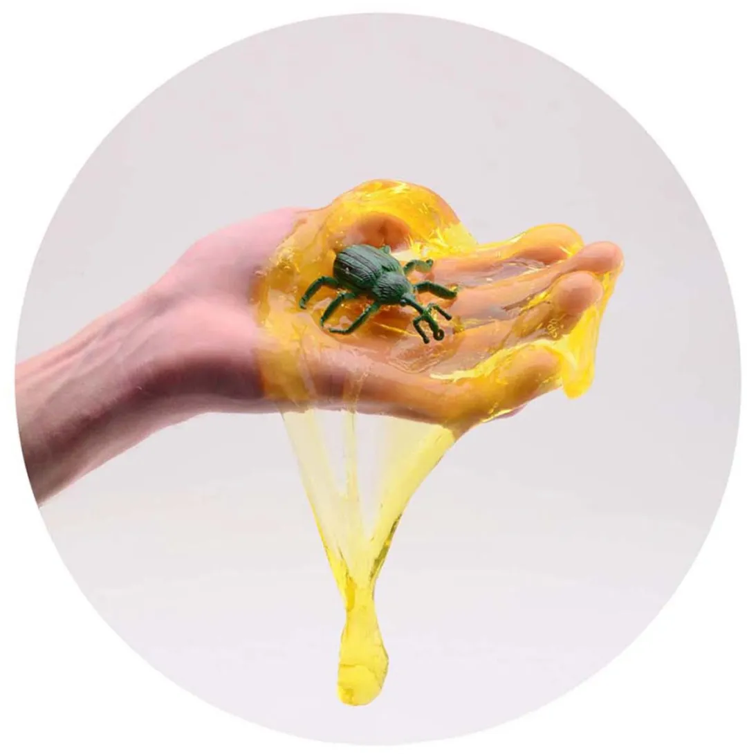 Johntoy Slijm met Insect - 6cm - Multikleur - afbeelding 2 van 3
