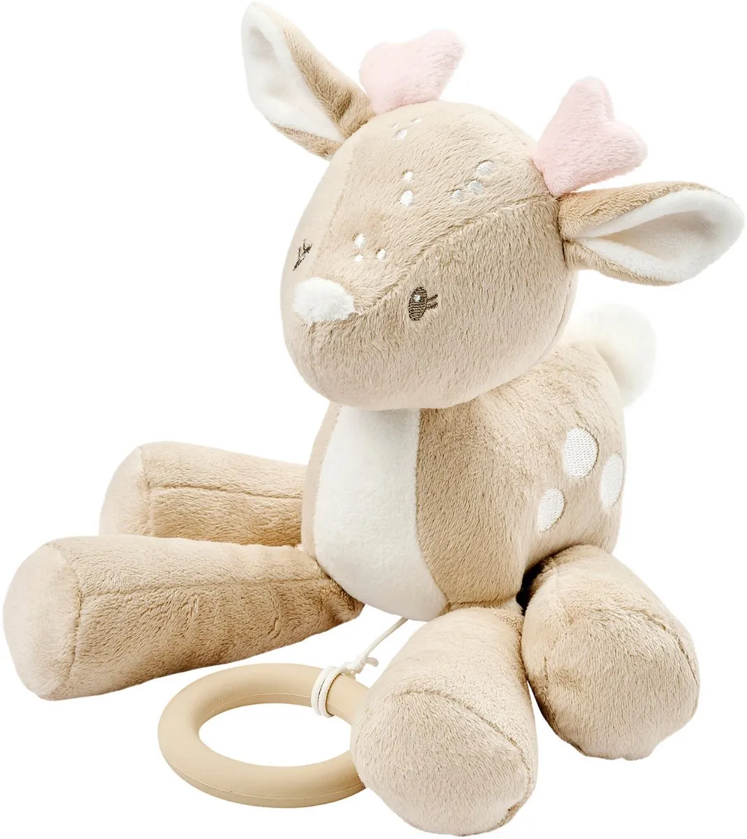 Nattou FanFan Muziekknuffel Hertje 25cm