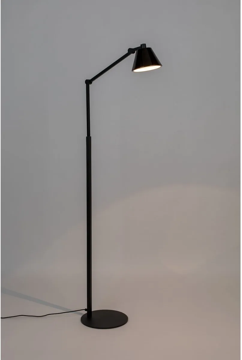 Zuiver Lub Staande Leeslamp - 5W - Zwart