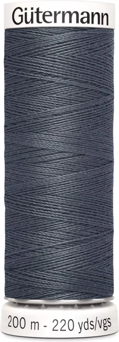 Gutermann Polyester Naaigaren 200m - Grijs