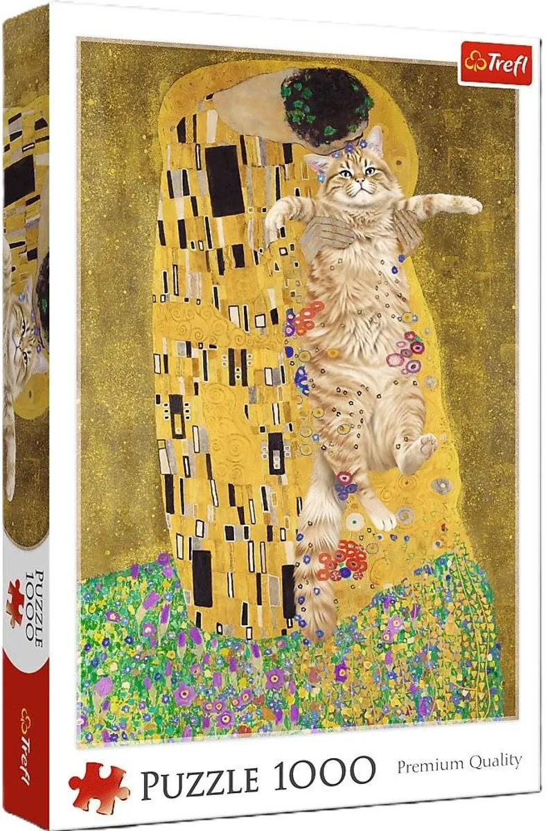 Trefl Purrfecyjny Pocałunek Puzzel 1000 Stuks