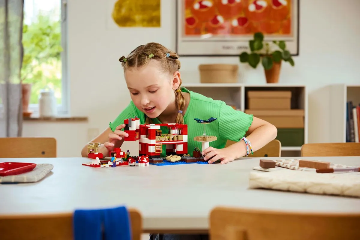 LEGO Minecraft Het Mooshroom Huis 21270 - 500 Stenen